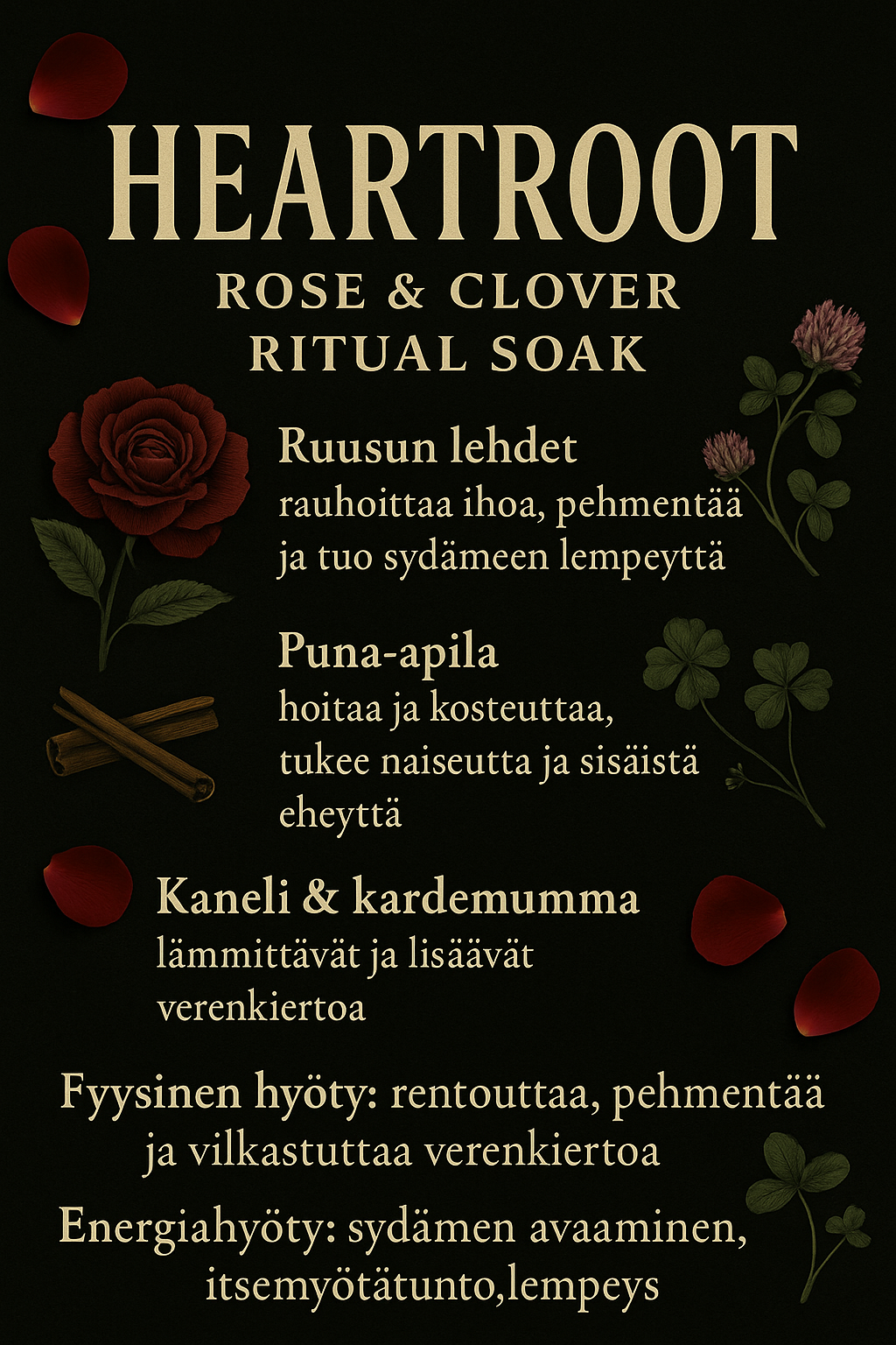 Heartroot - kylpysuola