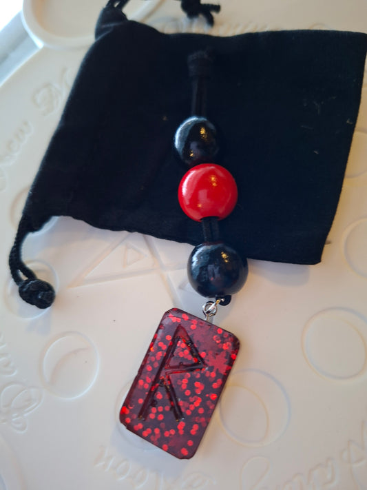 Raidho - The Roadwraith charm