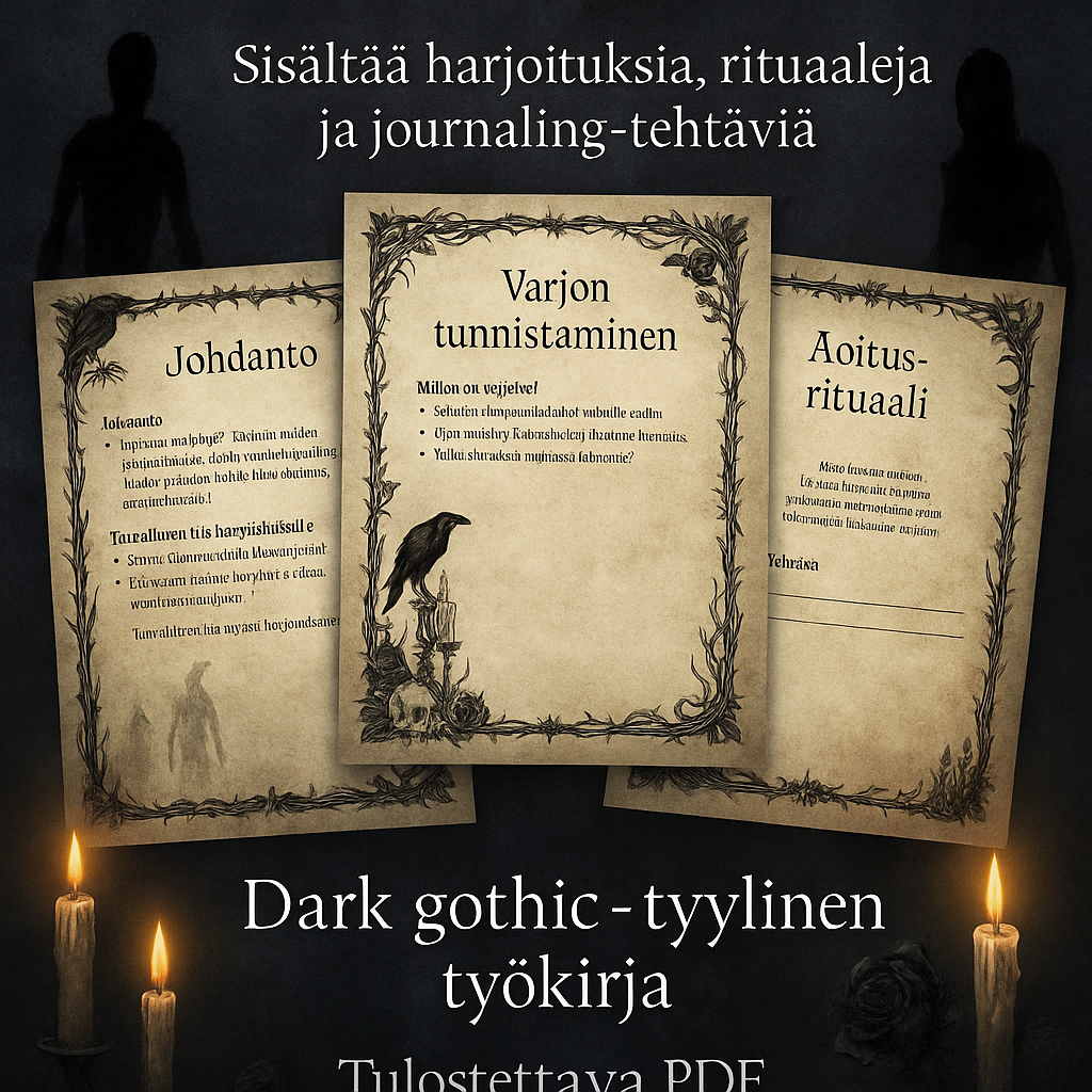 Varjotyön tehtäväkirja